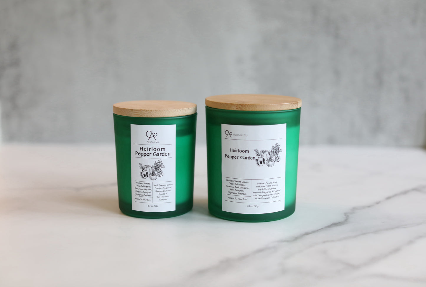 Heirloom Pepper Garden Scented Candle