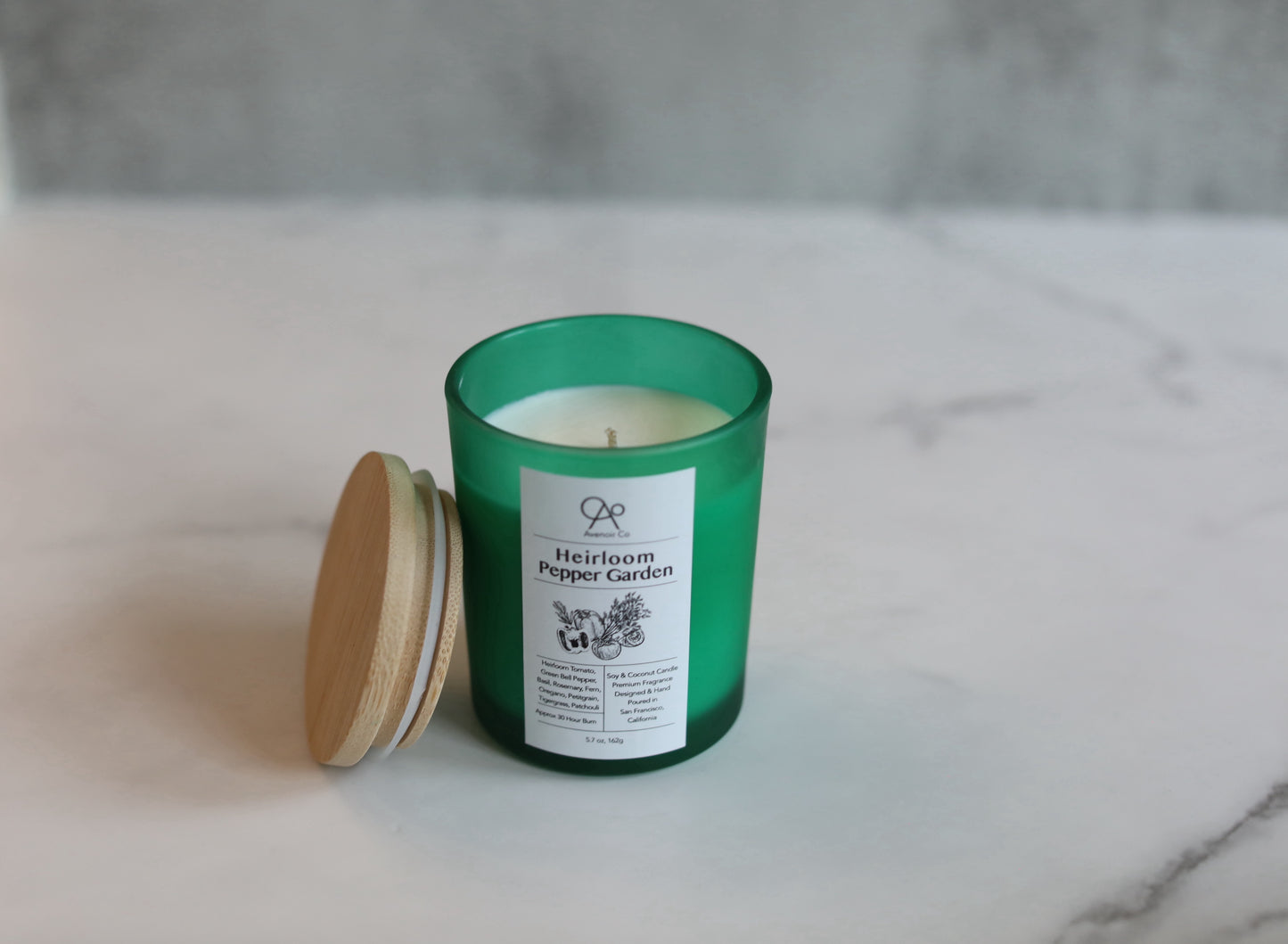 Heirloom Pepper Garden Scented Candle