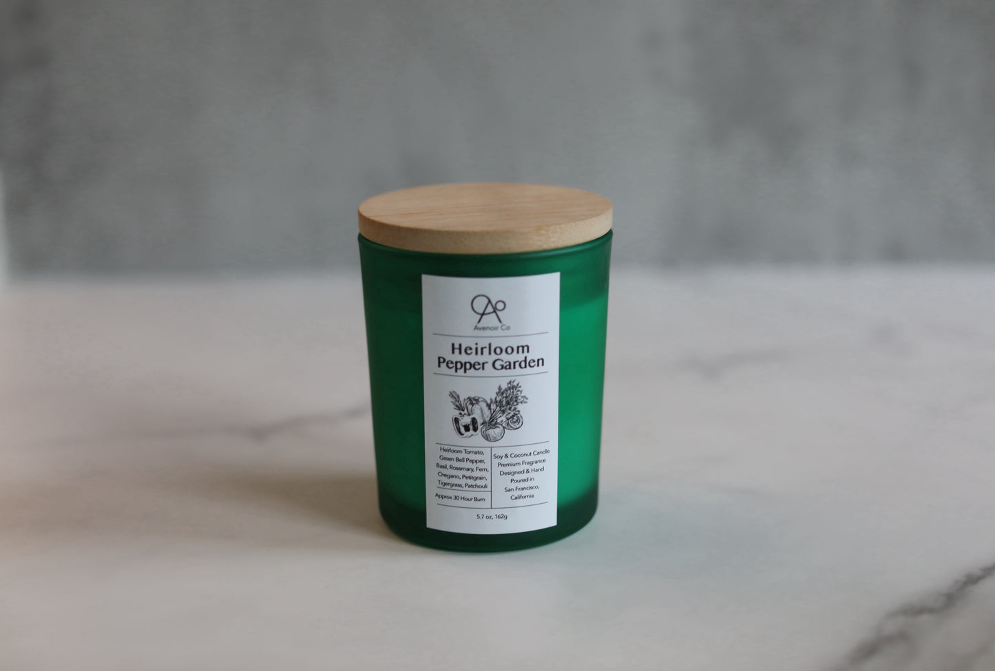 Heirloom Pepper Garden Scented Candle