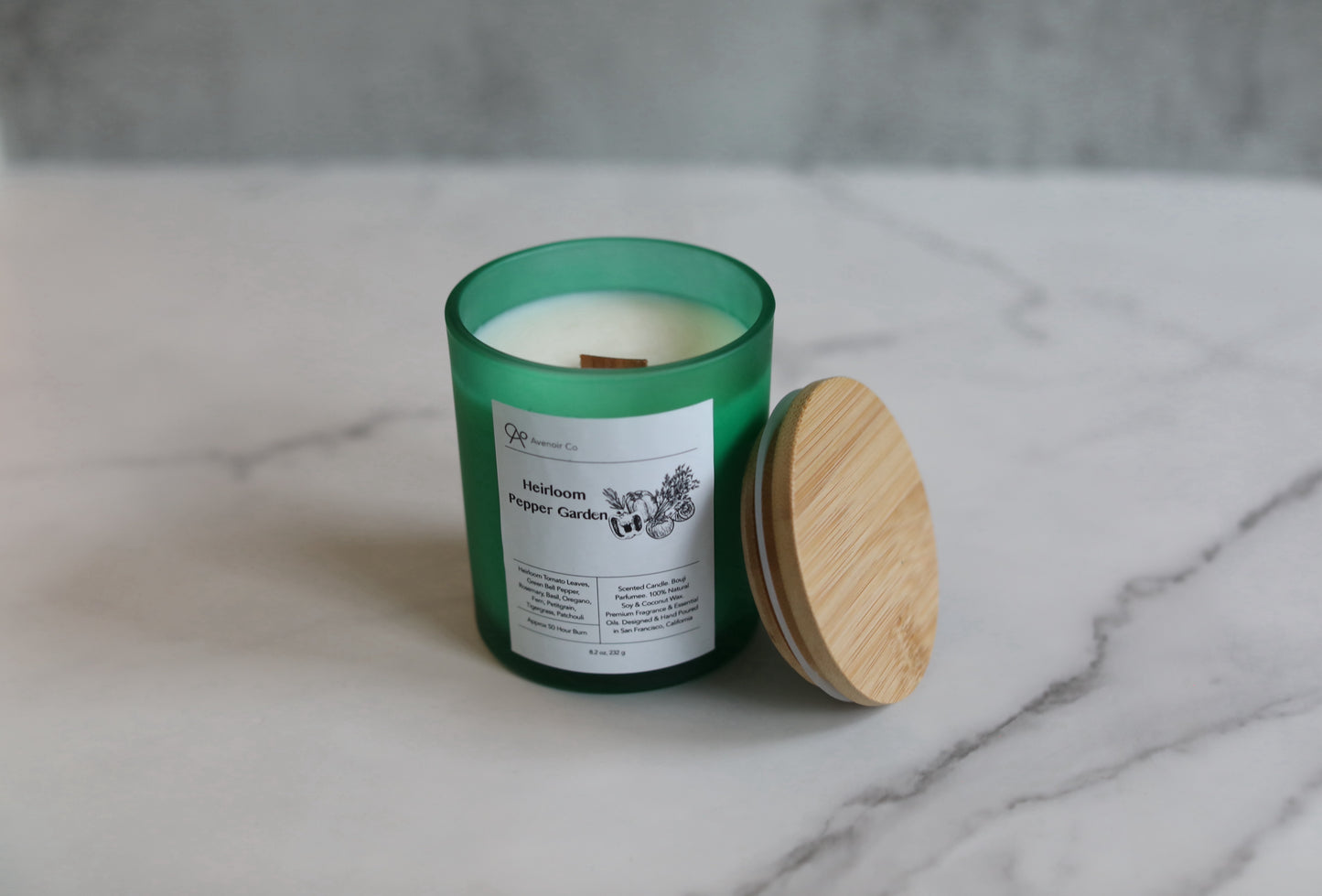 Heirloom Pepper Garden Scented Candle
