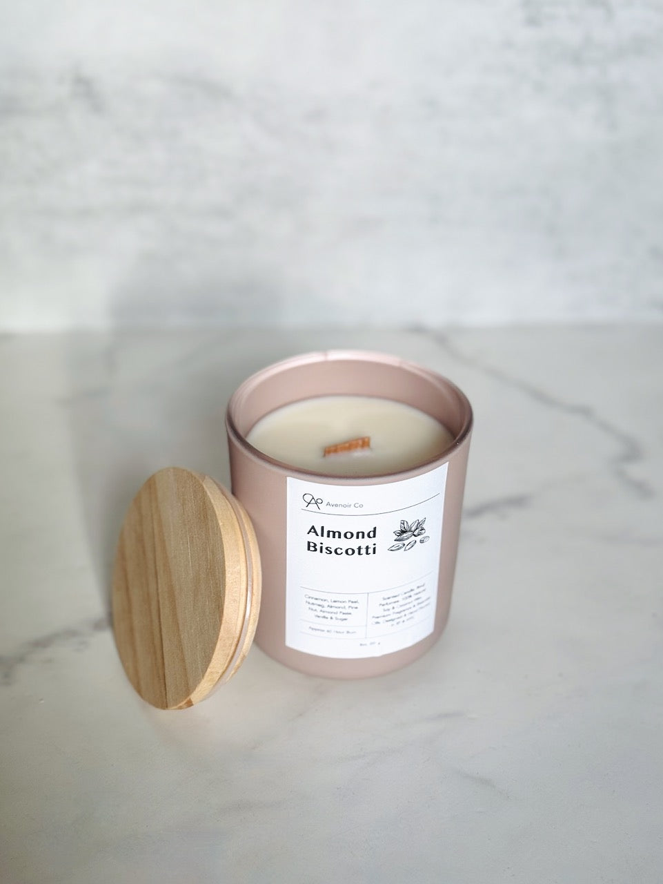 Almond Biscotti Scented Candle