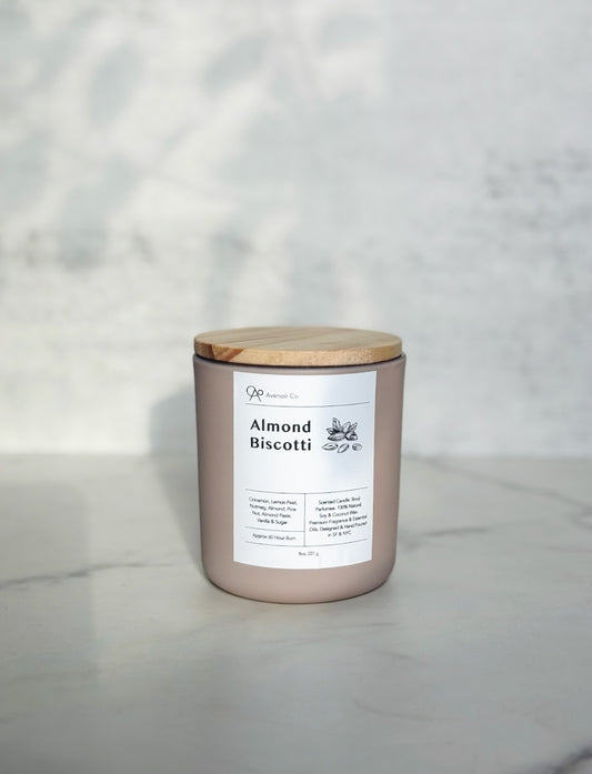 Almond Biscotti Scented Candle