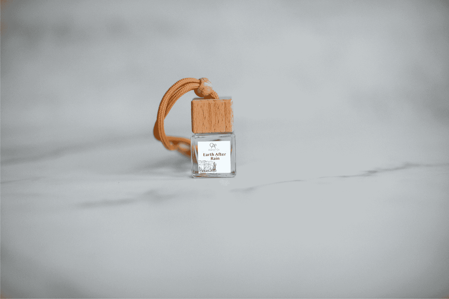 Earth After Rain- Hanging Car Wood Diffuser