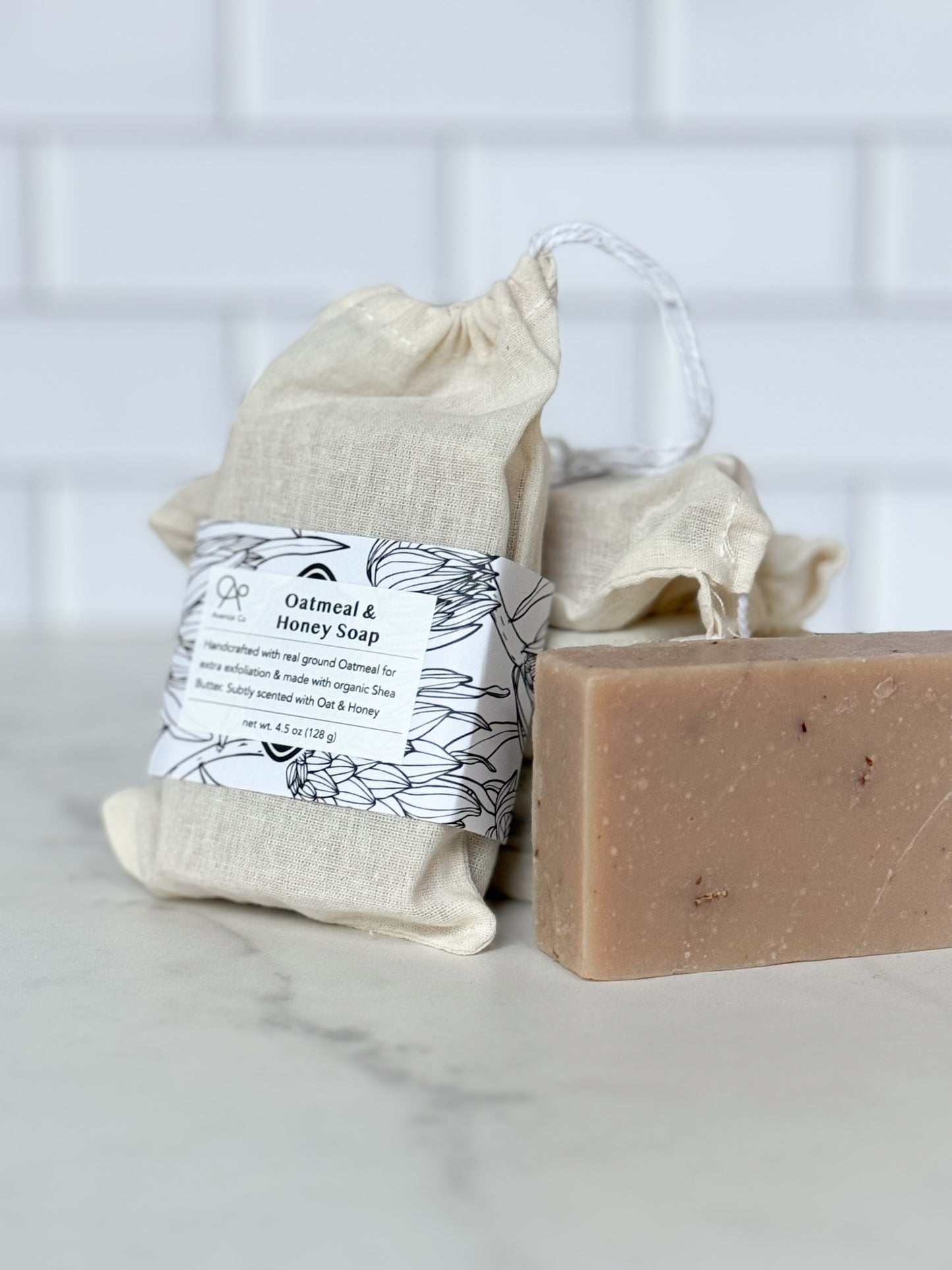 Oatmeal Honey Soap Bar