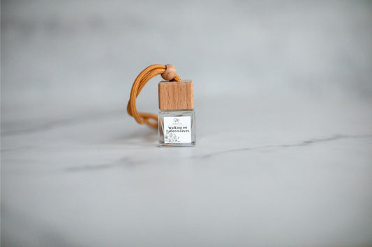 Walking on Fallen Leaves - Mini, Car & Closet Wood Diffuser