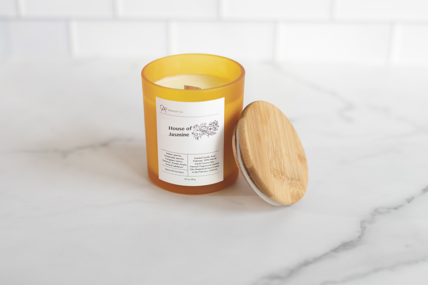 House of Jasmine Scented Candle