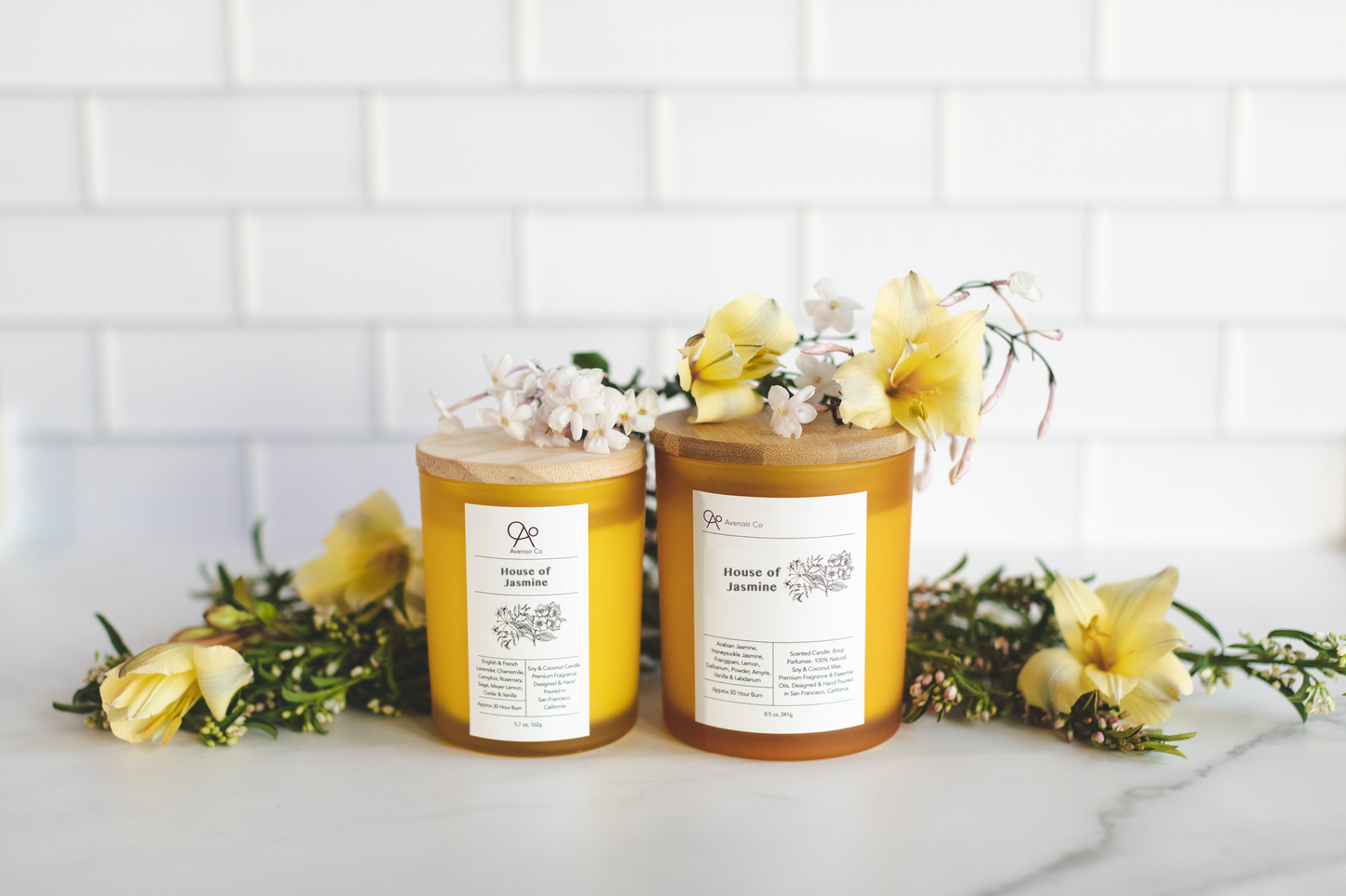House of Jasmine Scented Candle