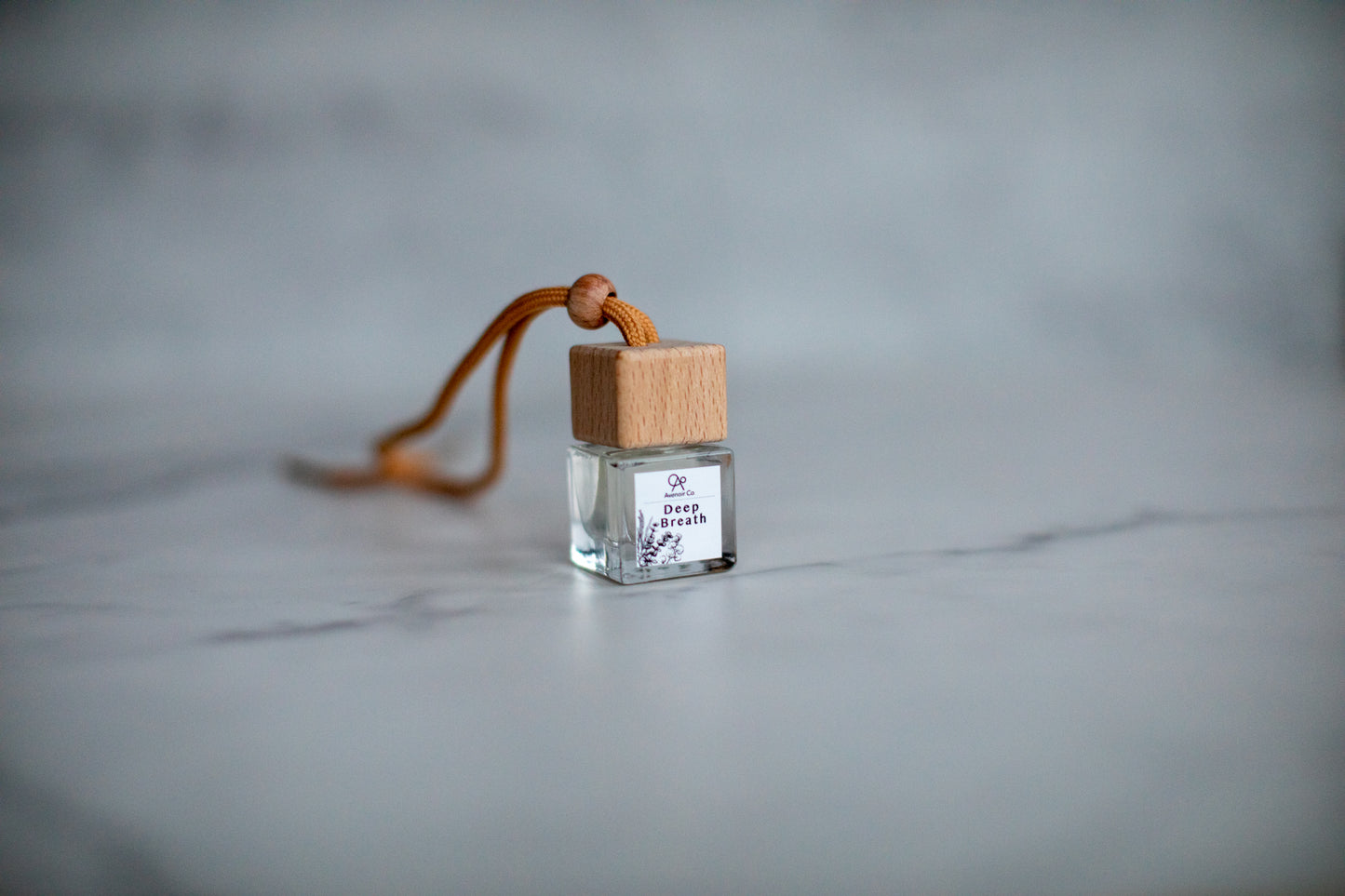Deep Breath - Hanging Car Wood Diffuser