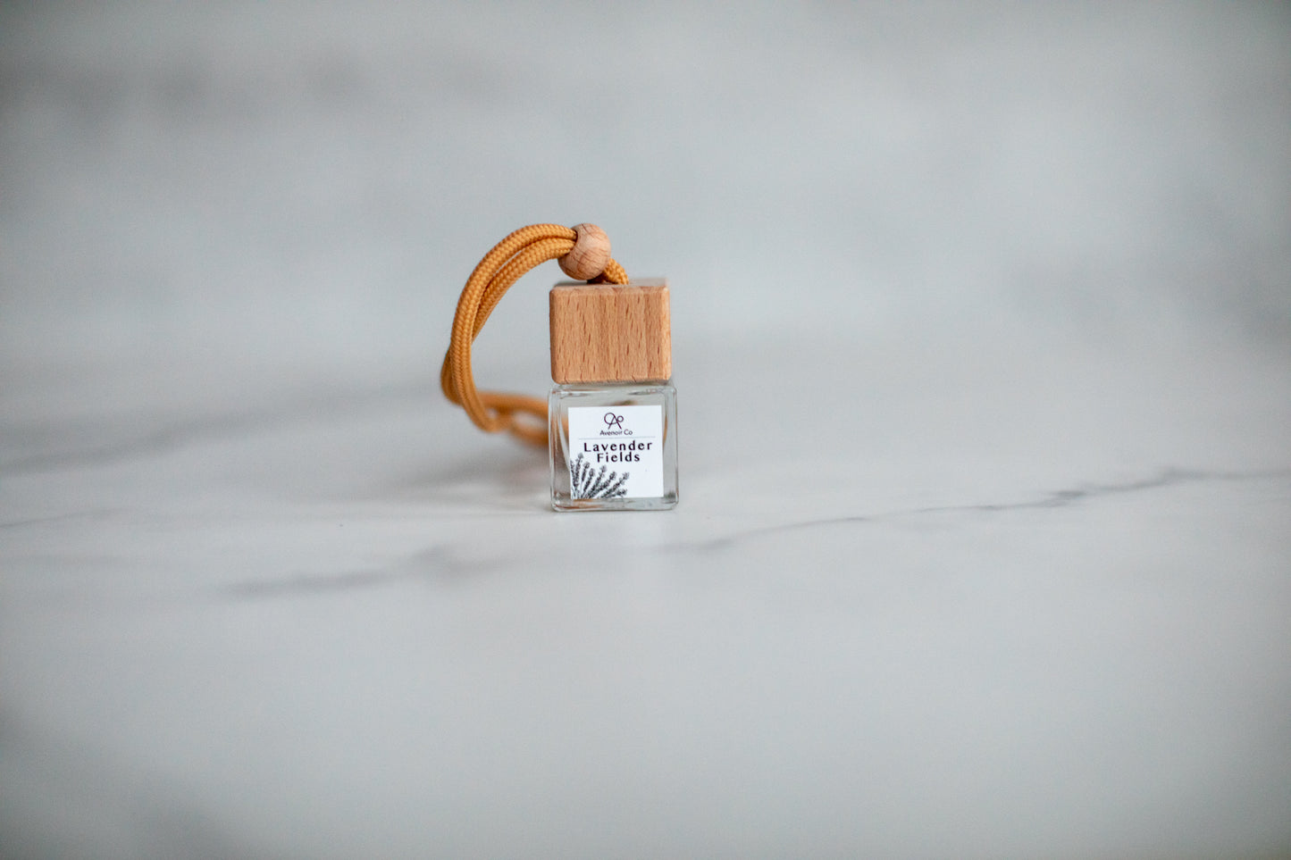 Lavender Fields - Hanging Car Wood Diffuser