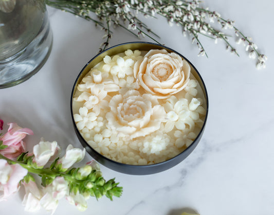 Jasmine Symphony - Large 4-Wick Bouquet Candle