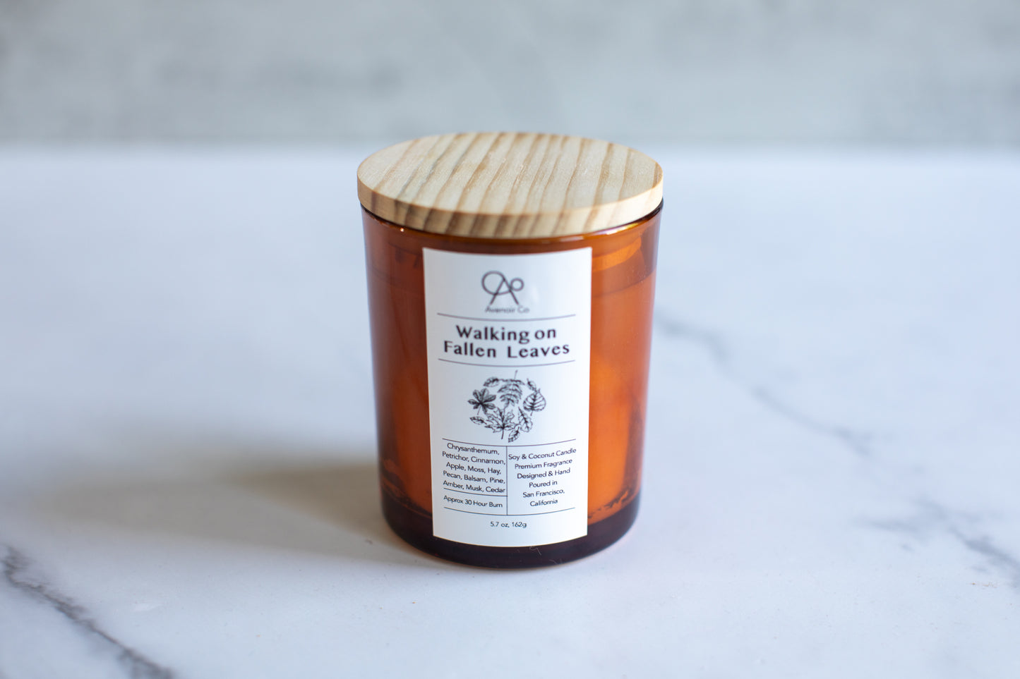 Walking on Fallen Leaves Scented Candle