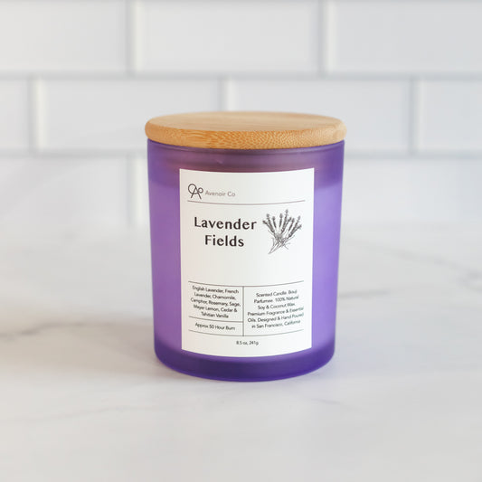 Lavender Fields Scented Candle