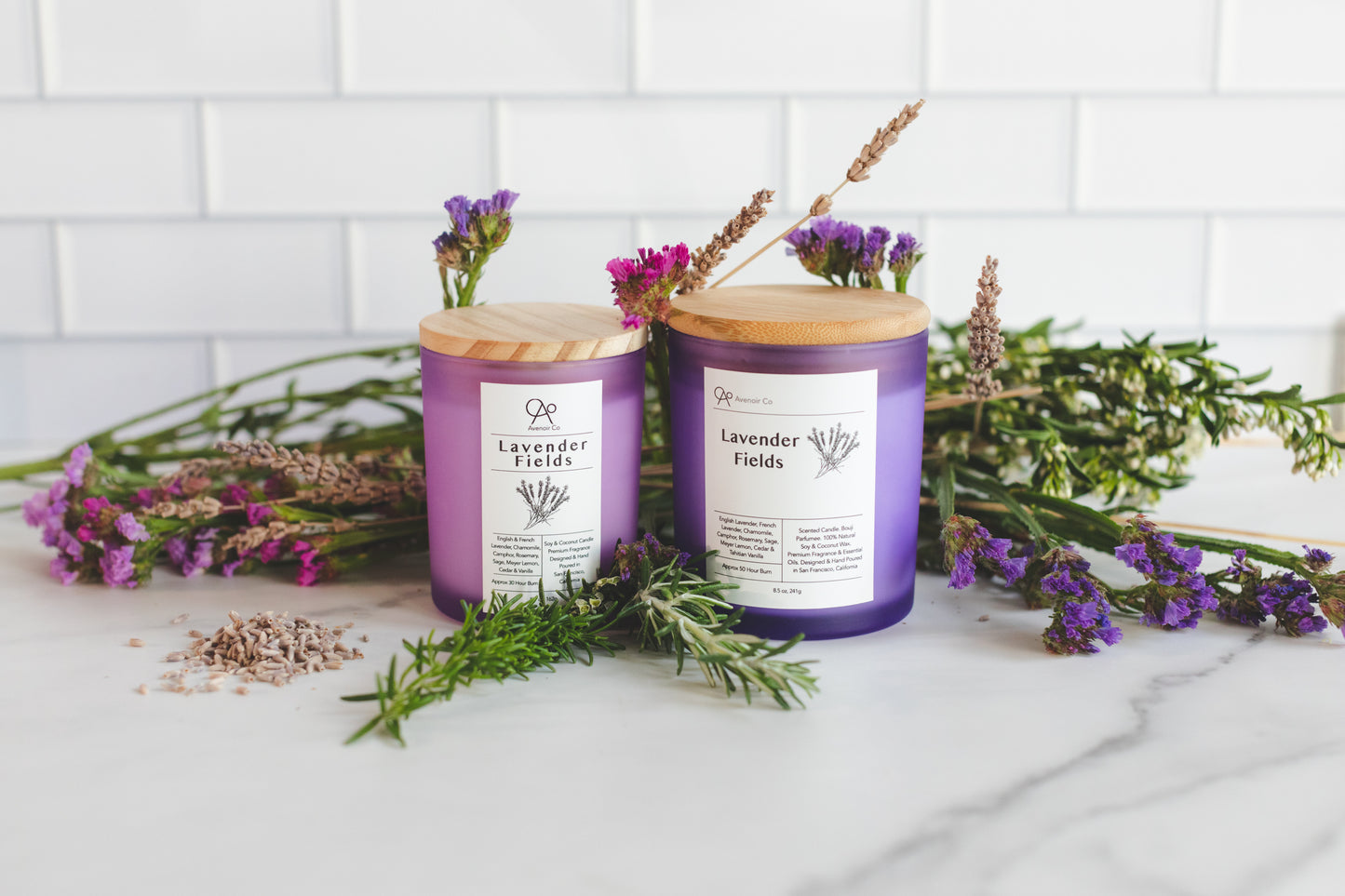 Lavender Fields Scented Candle