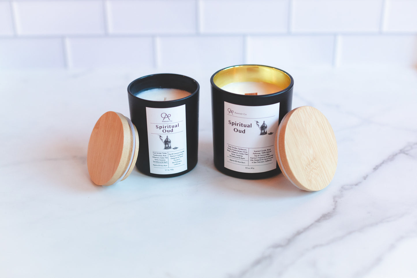 Spiritual Oud Scented Candle