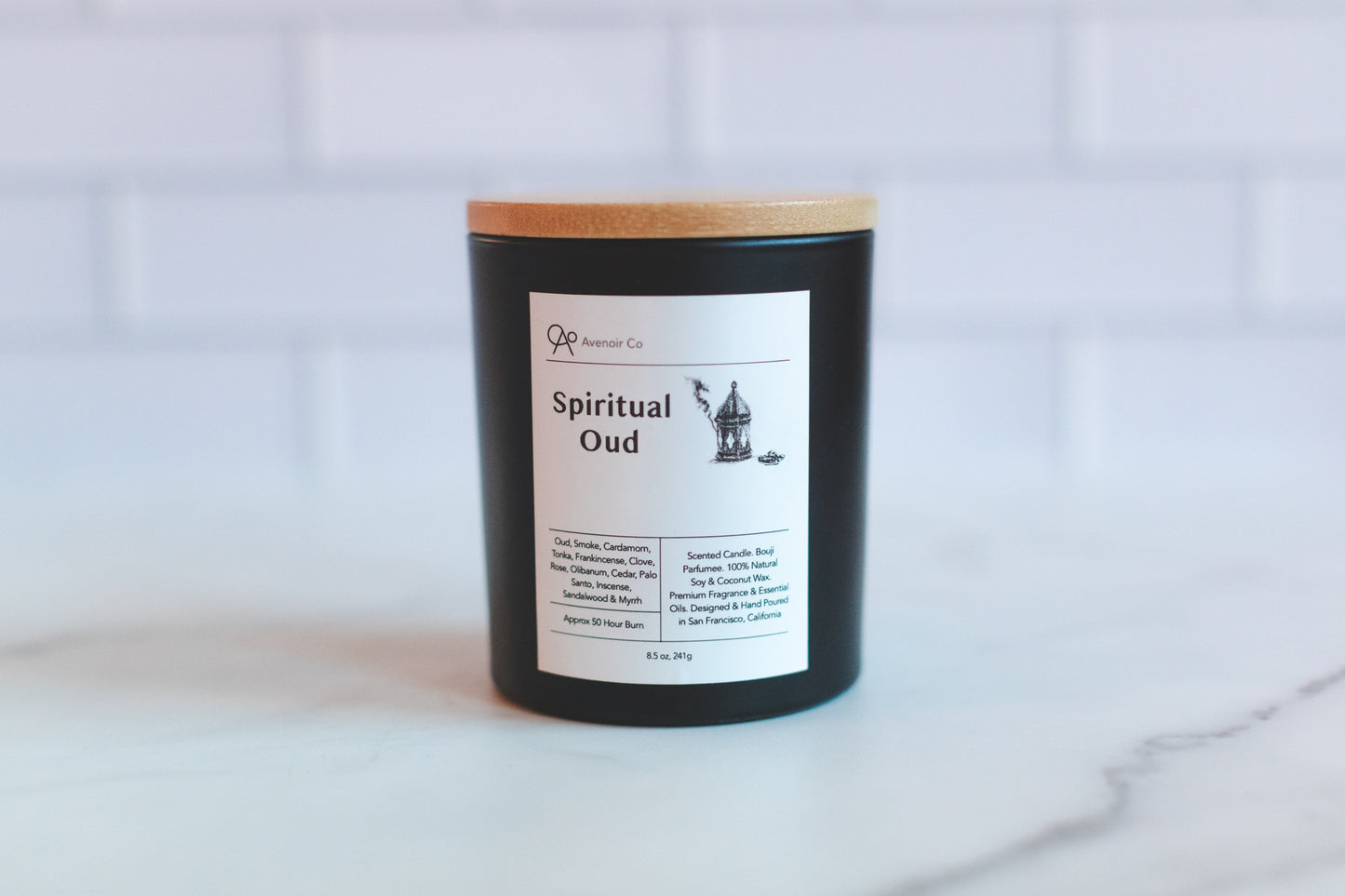 Spiritual Oud Scented Candle