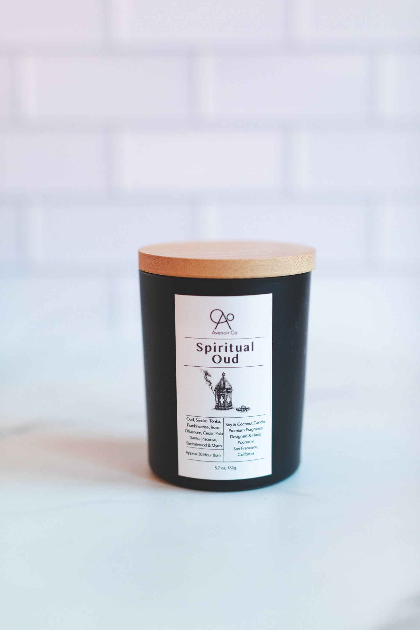Spiritual Oud Scented Candle