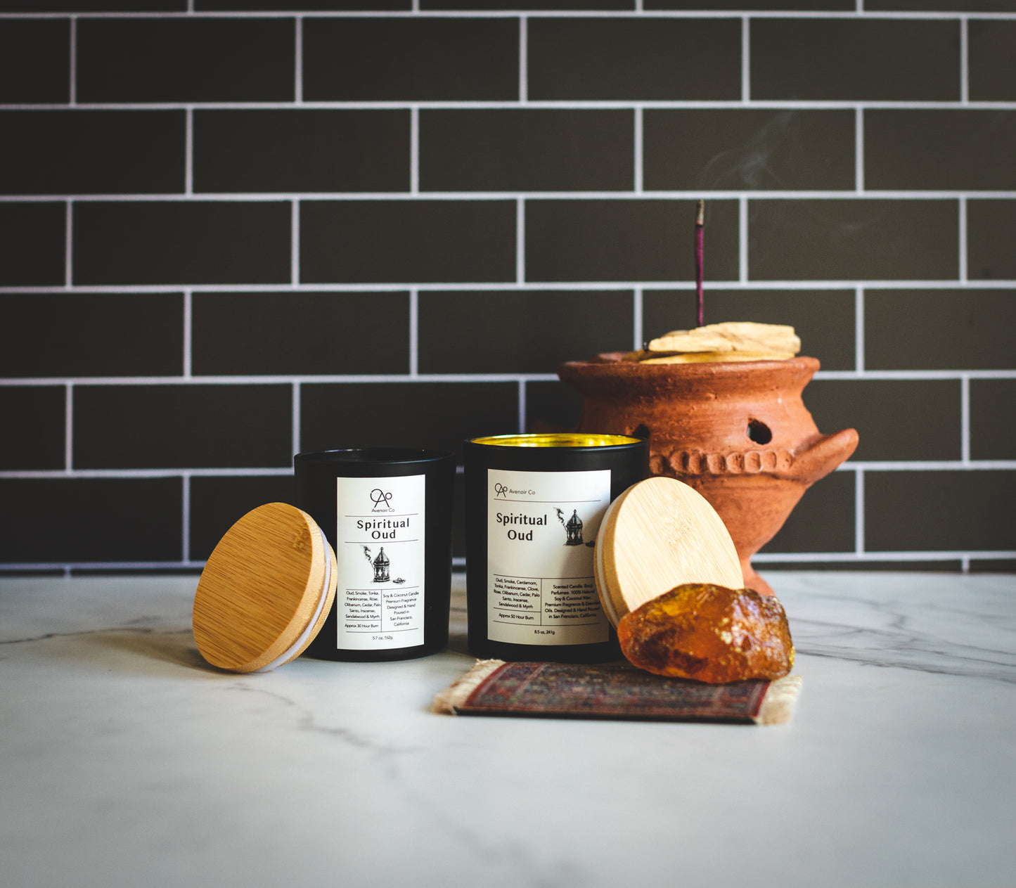 Spiritual Oud Scented Candle