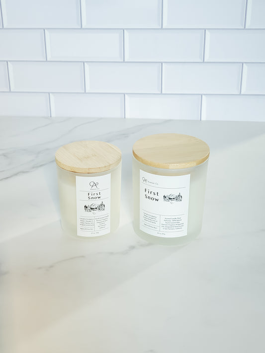 First Snow Scented Candle