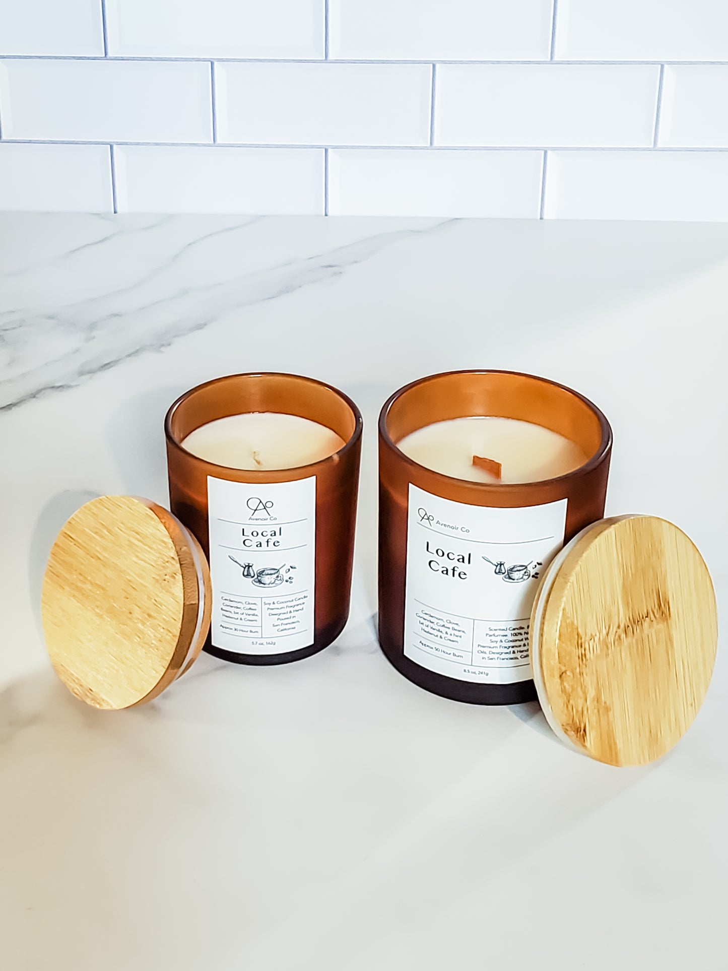 Local Cafe Scented Candle