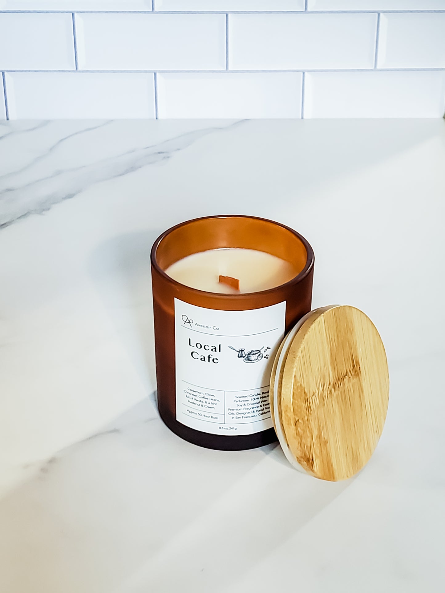 Local Cafe Scented Candle