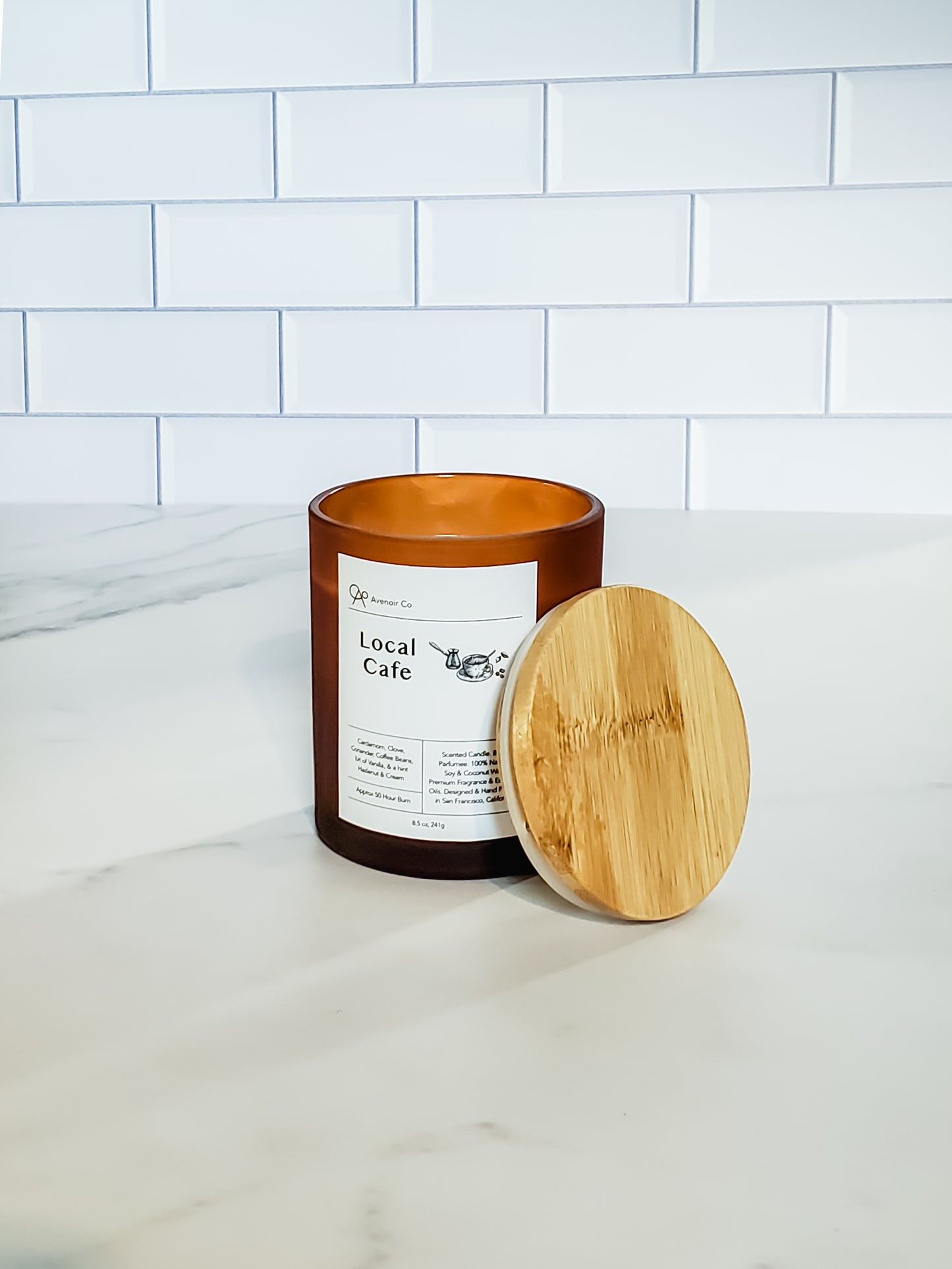 Local Cafe Scented Candle