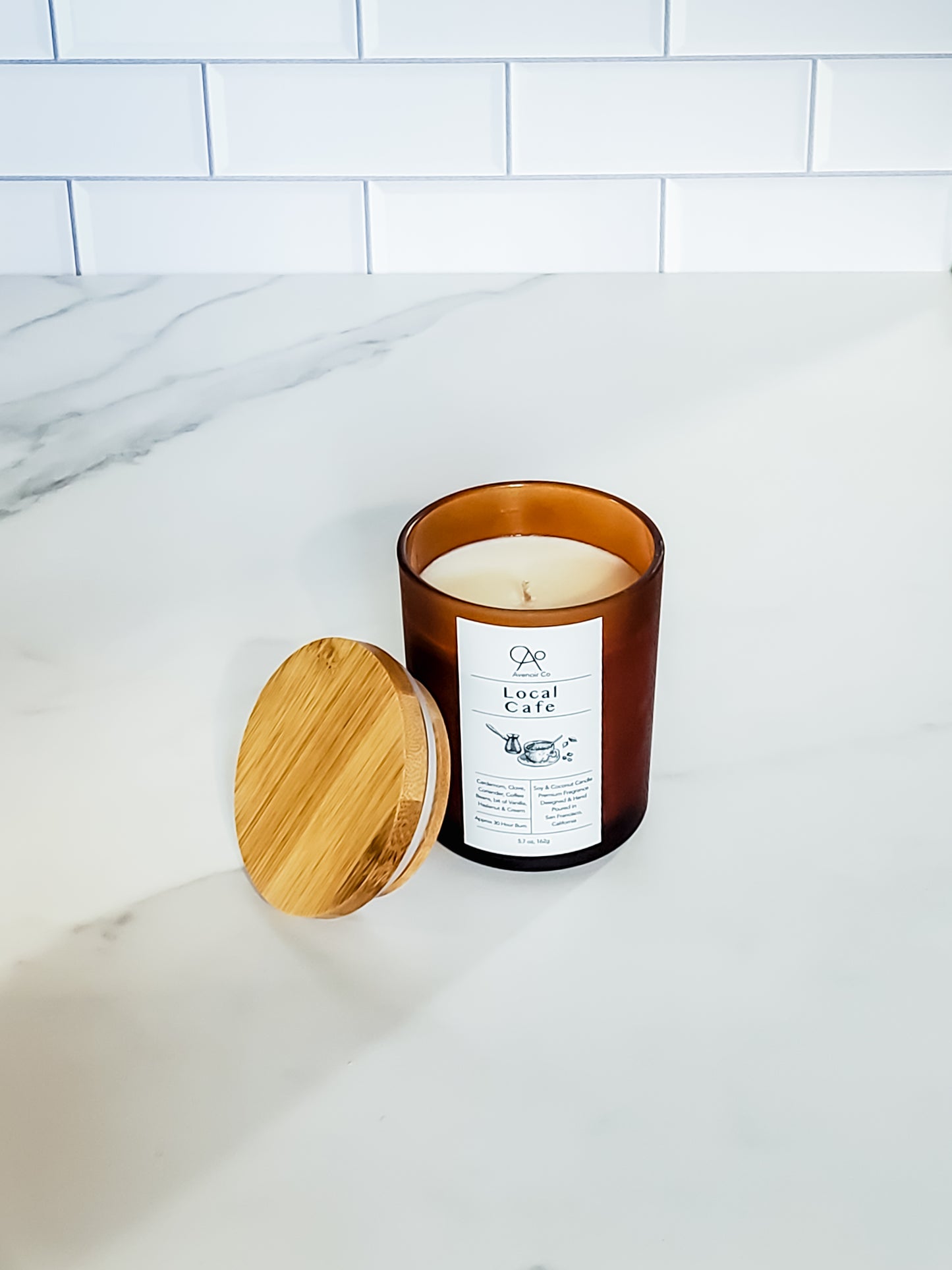 Local Cafe Scented Candle