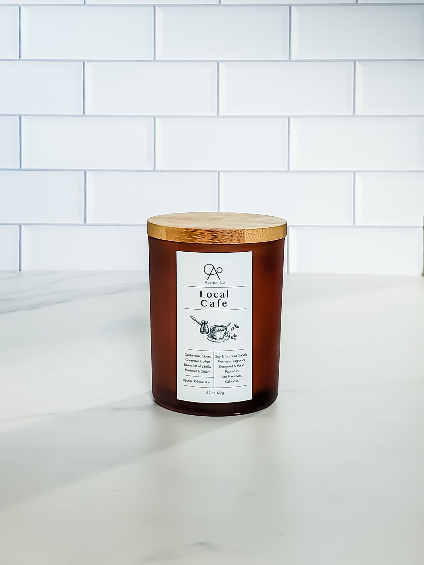 Local Cafe Scented Candle