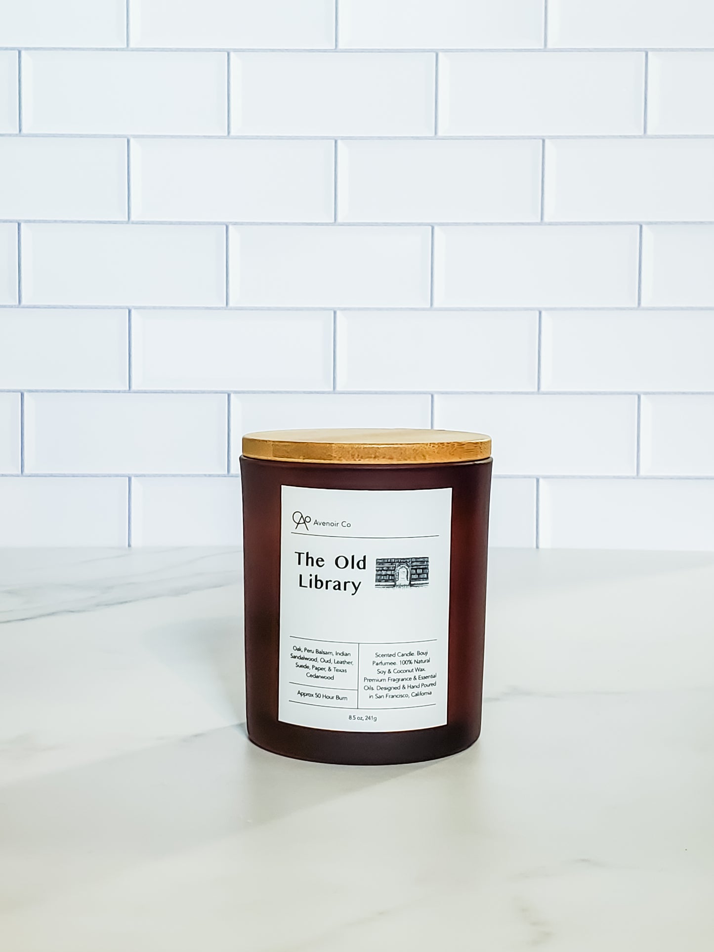 The Old Library Scented Candle
