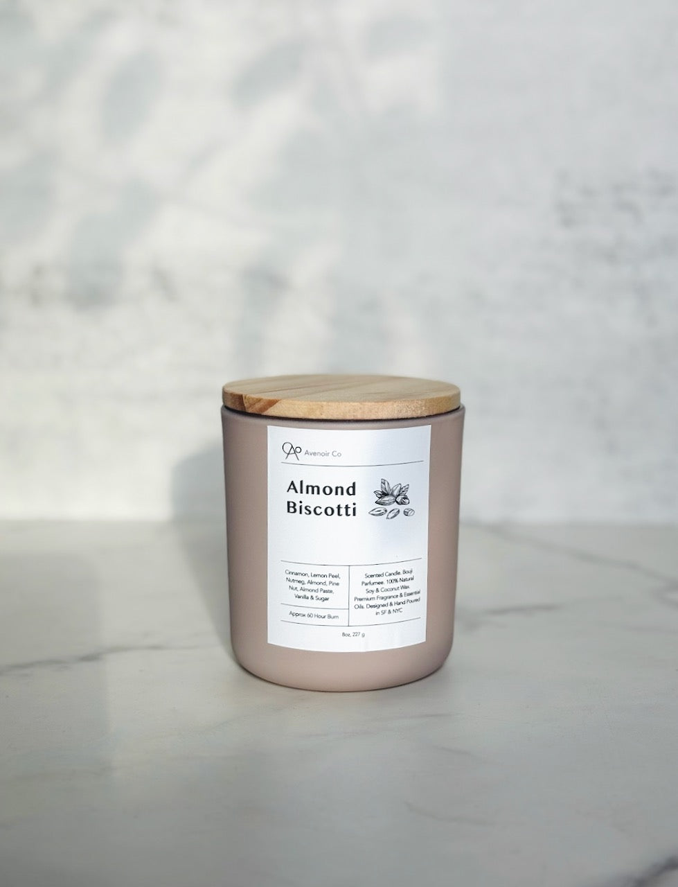 Almond Biscotti Scented Candle