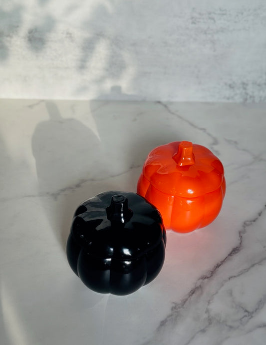 Elegant Large Pumpkin Jar Scented Candle