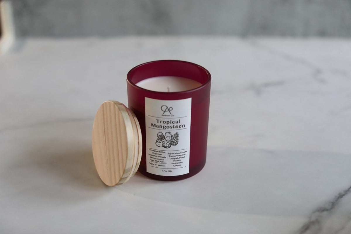 Tropical Mangosteen Scented Candle