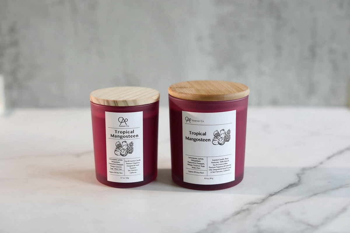 Tropical Mangosteen Scented Candle