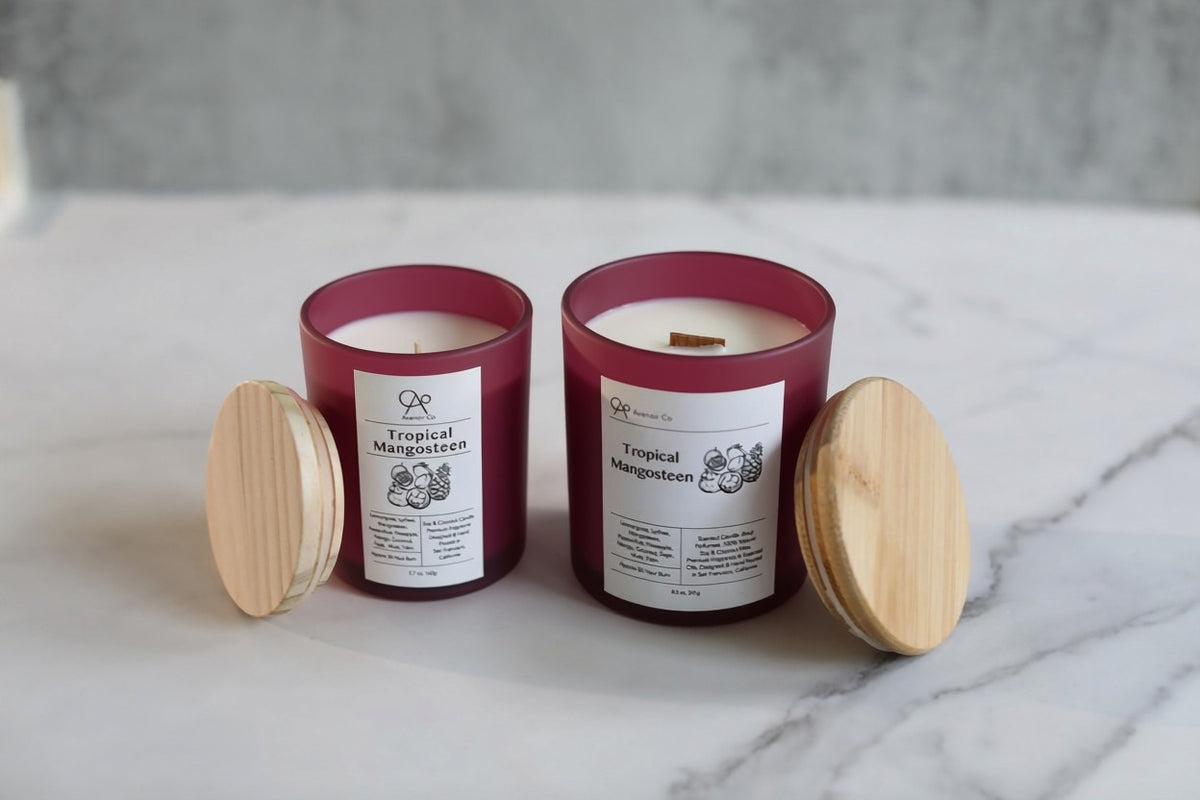 Tropical Mangosteen Scented Candle