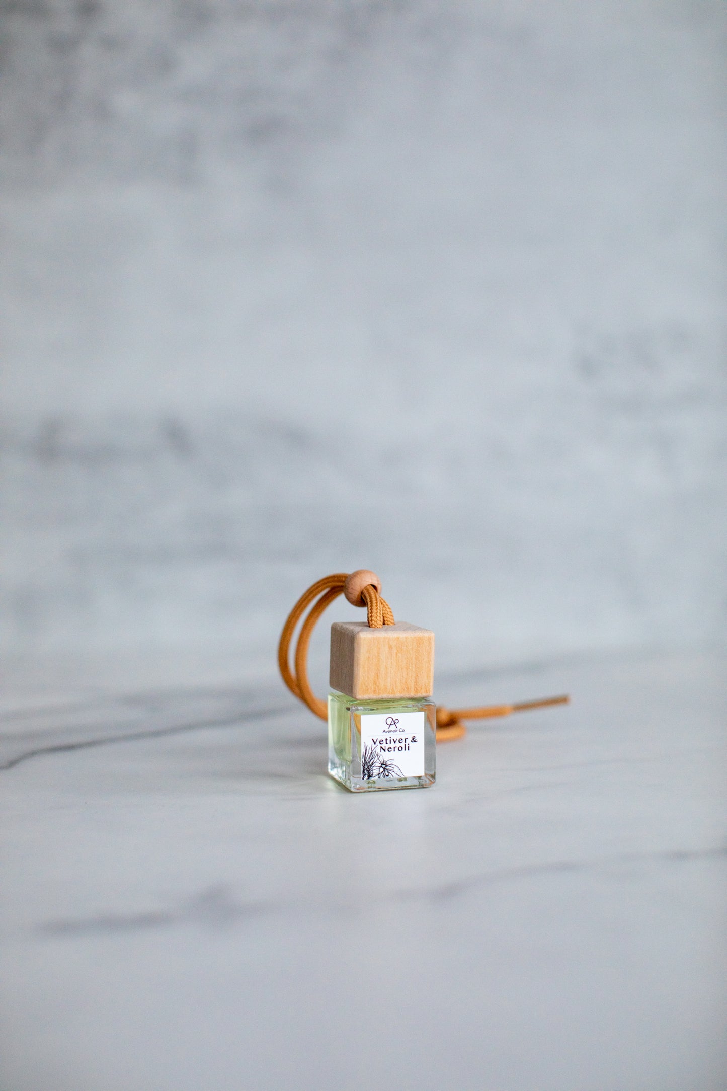 Vetiver & Neroli - Hanging Car Wood Diffuser