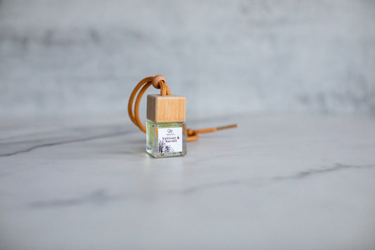 Vetiver & Neroli - Hanging Car Wood Diffuser