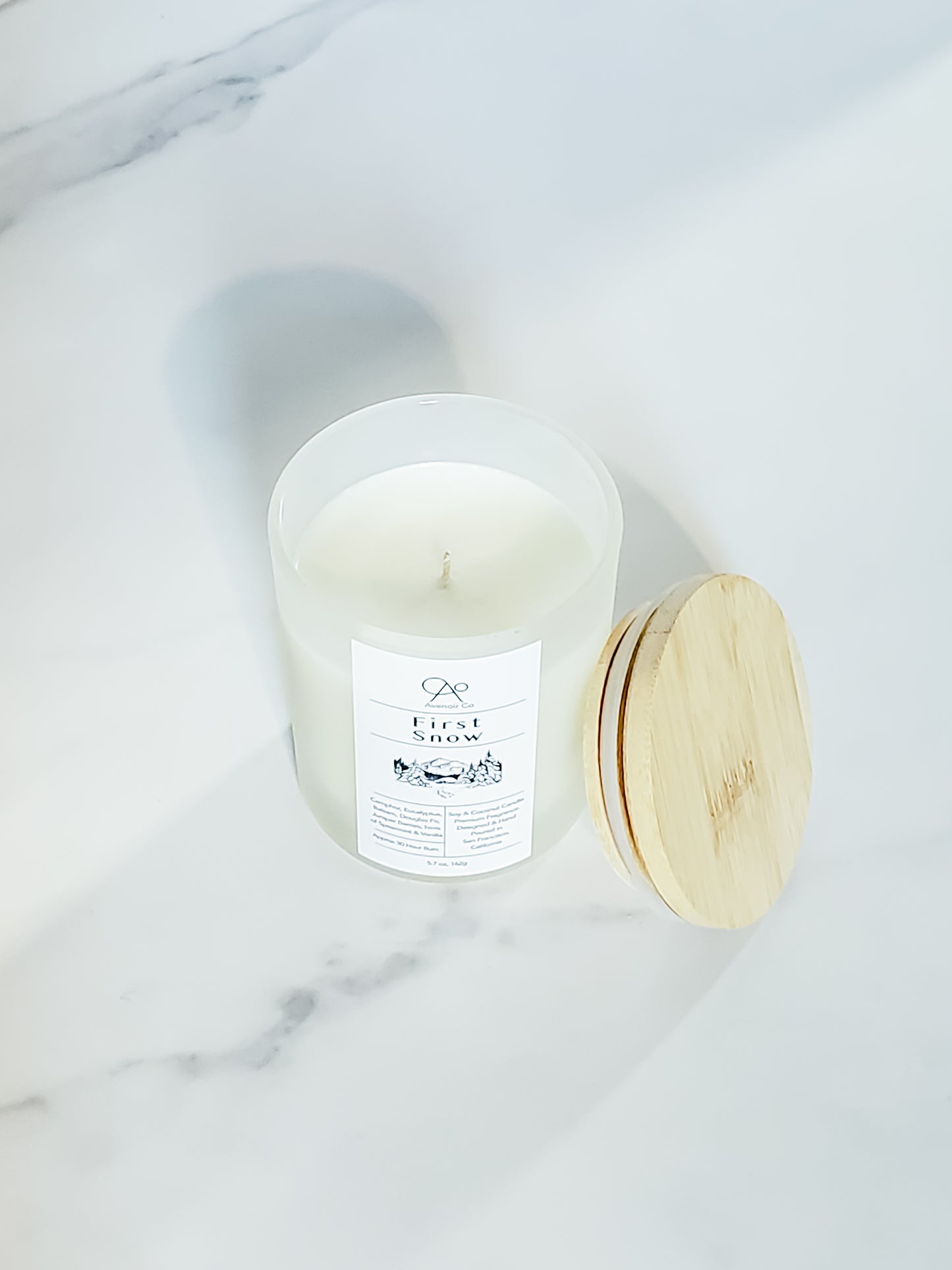 First Snow Scented Candle