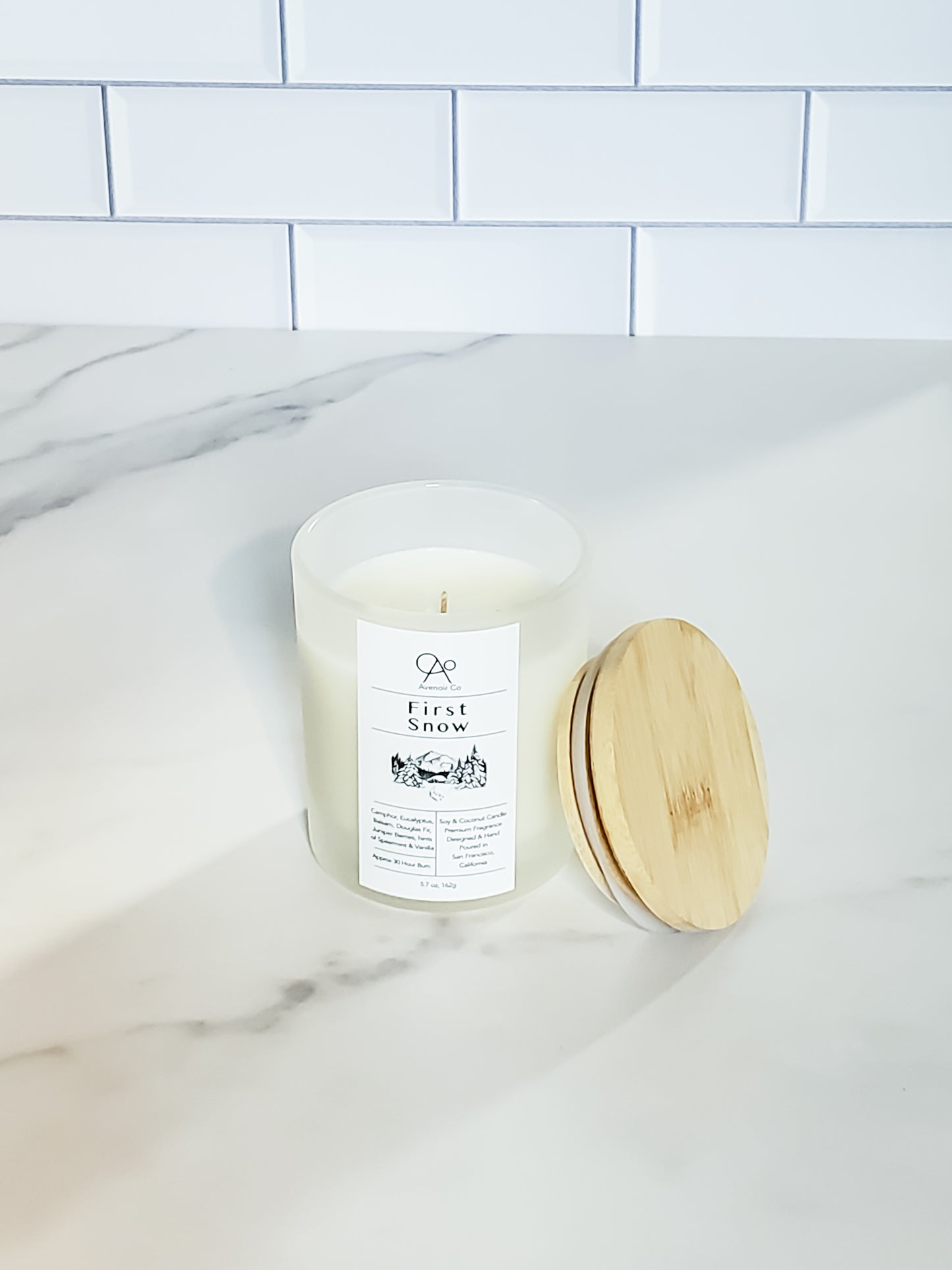 First Snow Scented Candle